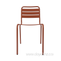 Outdoor Metal Slat Chair